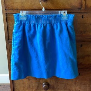 J. Crew linen skirt.